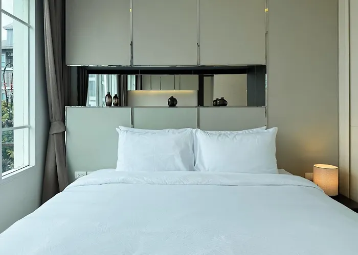 Modern Near Iconsiam L Steps To Bts Krung Thon Buri L Ultra Fast Wifi *